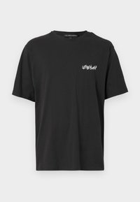 SHORT SLEEVE TEE UNISEX - Potiskana majica - noir