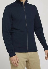TOM TAILOR Sudadera con cremallera - dark blue
