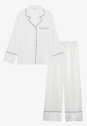 Anna Field TONAL SNAKE PRINT SET - Pyjama - white