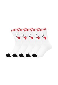 Unausgewählt, weiß hold fast