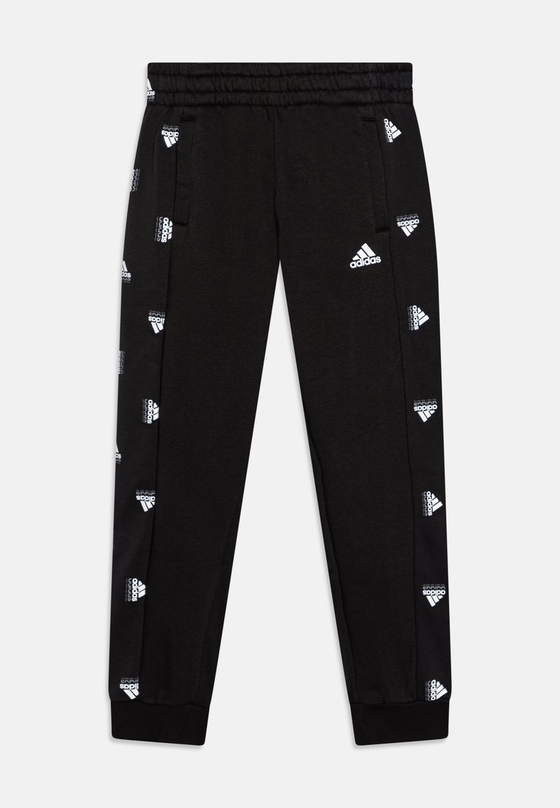 adidas Performance SLIM FIT UNISEX Tracksuit bottoms black/white