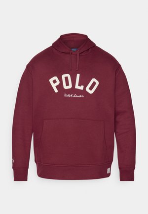 LONG SLEEVE - Pulover s kapuco - classic wine