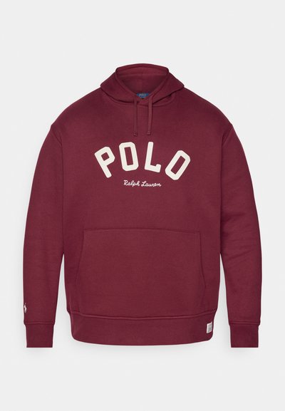Polo Ralph Lauren Big & Tall LONG SLEEVE - Majica s kapuljačom - classic wine