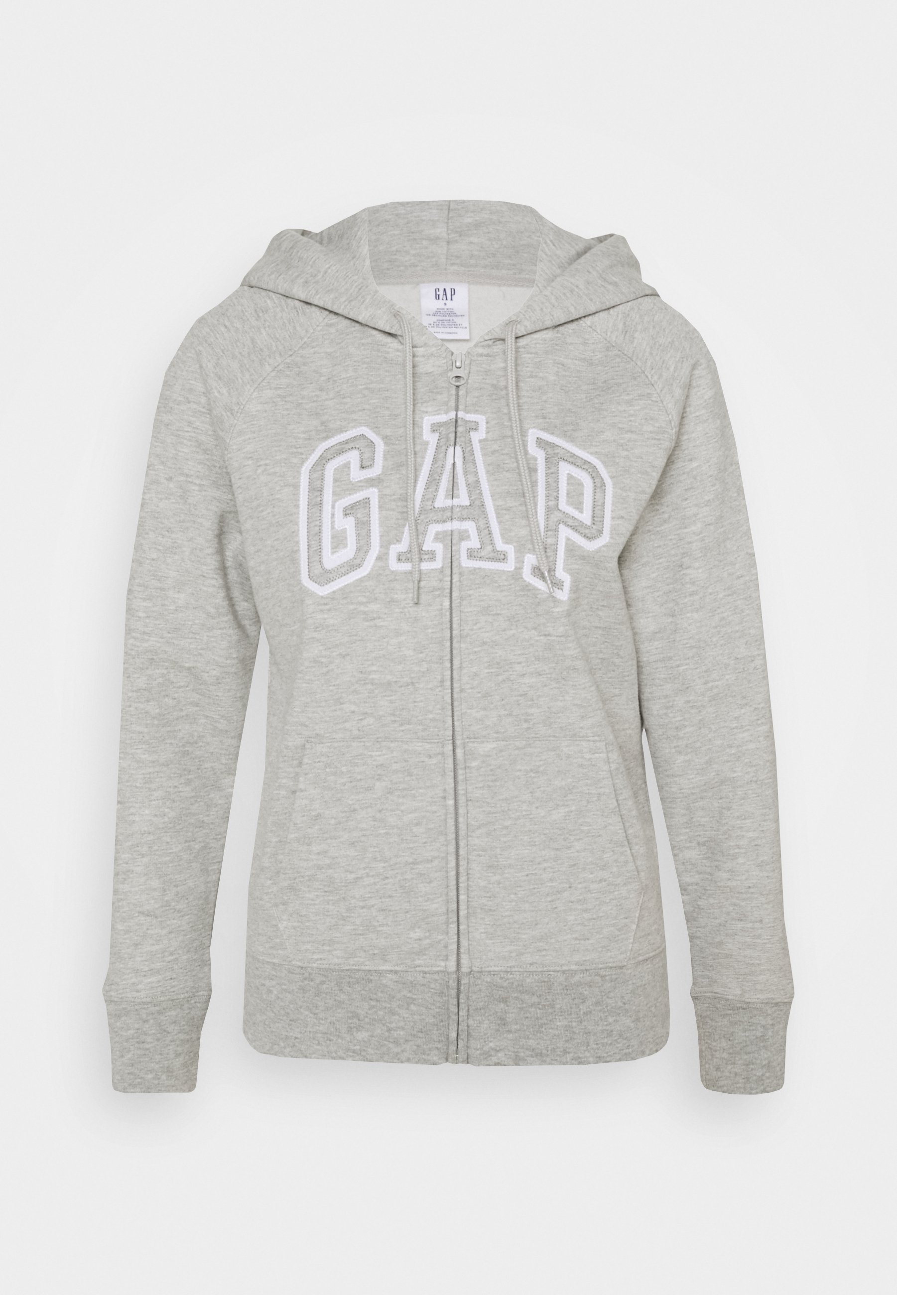 GAP Sweatjacke - B10 grey heather/hellgrau