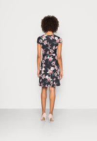 Anna Field Vestido de malha -  black|multi coloured