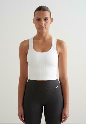 SEAMLESS BRALETTE - Formujúca podprsenka - white