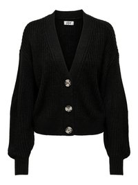 JDYJUSTY SHORT CARDIGAN - Cardigan - black