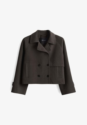OPUS RELAXED FIT - Cappotto corto - midnight brown