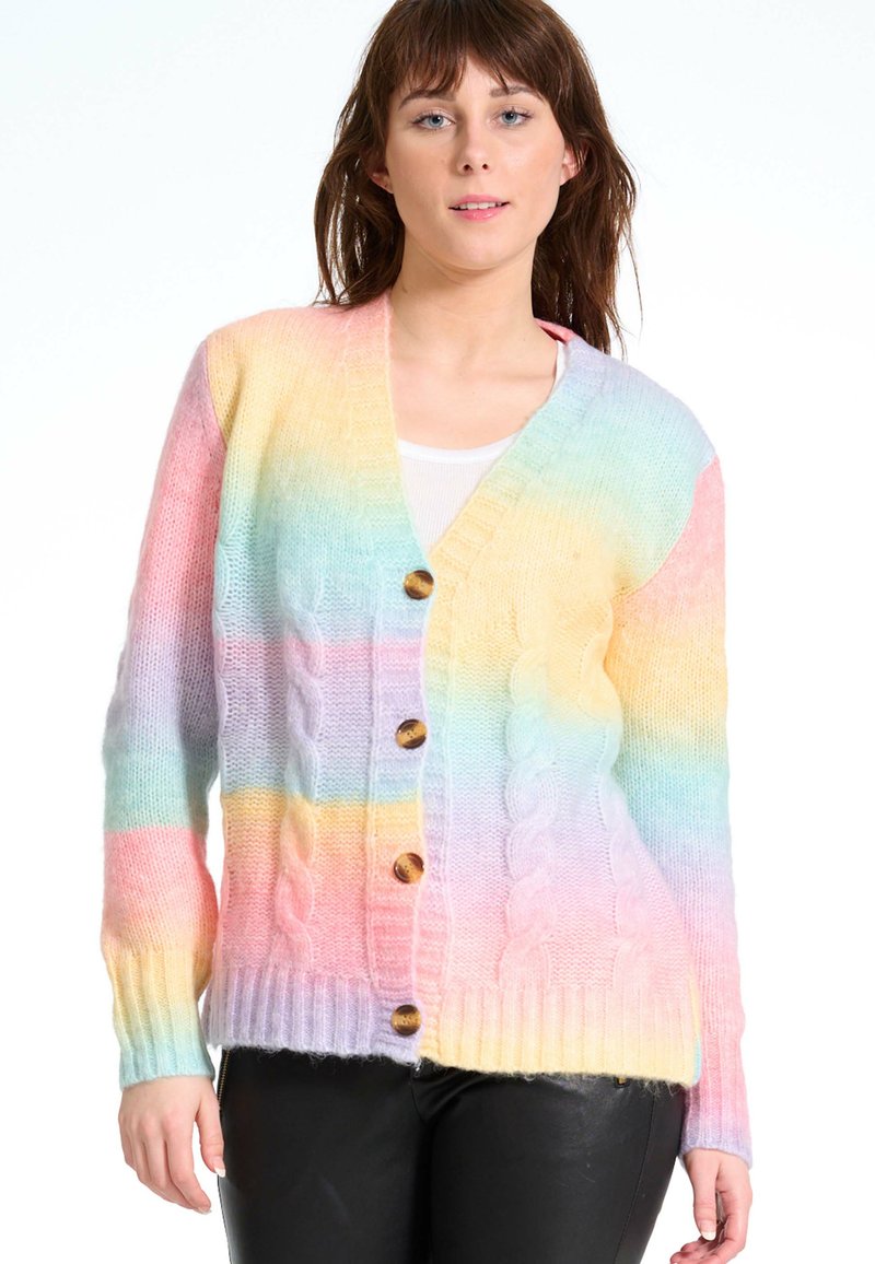 Damen Strickjacken | CADDIS FLY CFLENA Strickjacke english rose/mehrfarbig - VV35920 Damen Strickjacken | CADDIS FLY CFLENA Strickjacke english rose/mehrfarbig - VV35920