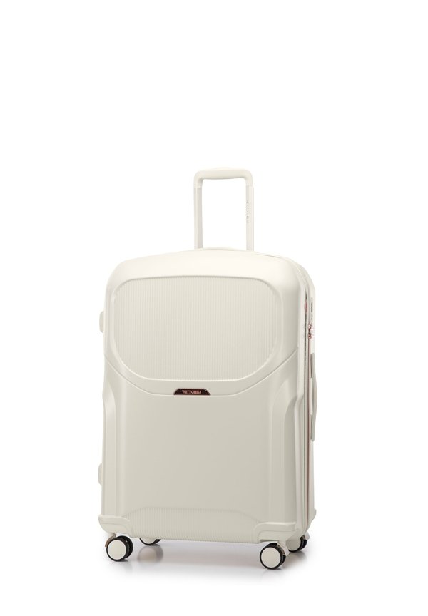 LARGE SUITCASE FROM POLYCARBONATE - Trolley - creme