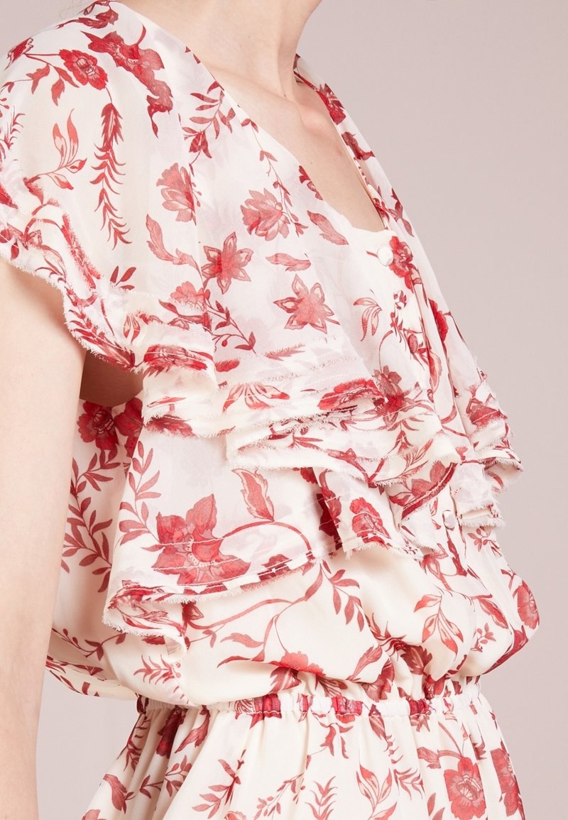open lace back dress Fay Smocked Dress – Rebecca Minkoff