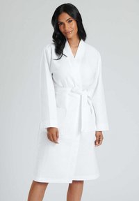 WAFFLE - Dressing gown - white