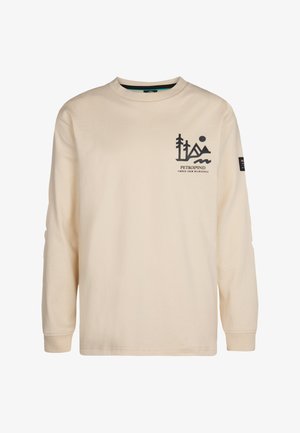 LOGO BLACK HILLS - Bluză cu mânecă lungă - raw sand