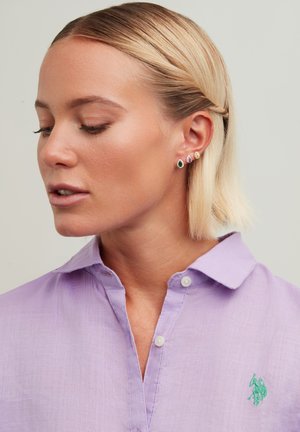 U.S. Polo Assn. SET - Boucles d'oreilles - yellow gold yellow violet  green