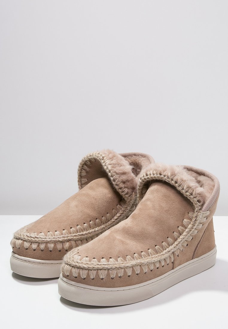 Mou MINI ESKIMO - Botines de cuña - camel - Zalando.es