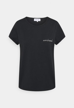 CLASSIC TEE OVERDRESSED - Triko s potiskem - black
