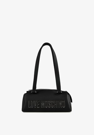 Love Moschino, SCHULTERTASCHE 27 CM - Bolso de mano - nero-silber