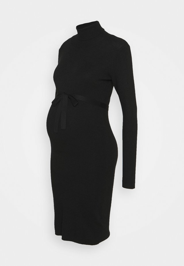 MLJACINA DRESS - Gebreide jurk - black