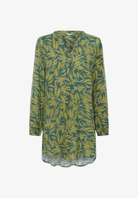 Selezionato, green leaf print