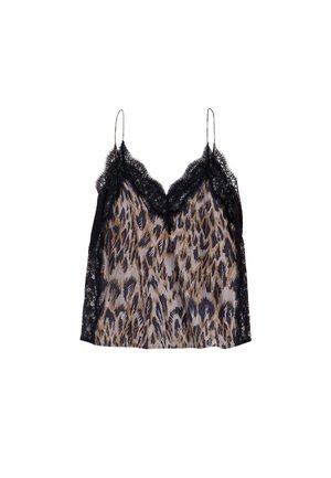 Bimba Y Lola Top - plumancha caqui