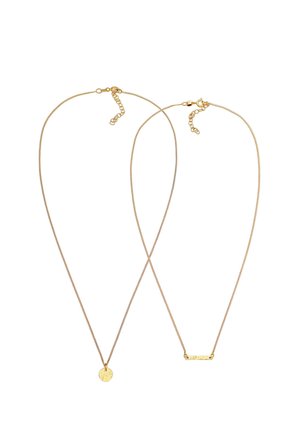 2 PACK VINTAGE - Halskette - gold-coloured