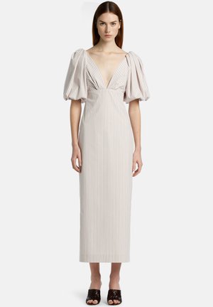PANDOLCE - Shift dress - riga beige bianco