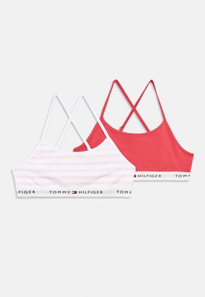 STRAPPY BRALETTE PRINT 2 PACK - Σουτιέν με μπανέλα - bretton/frost cranberry
