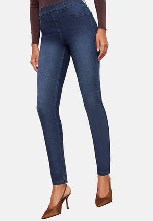 ELASTICATED WAIST - Džínsy skinny fit - rinse blue