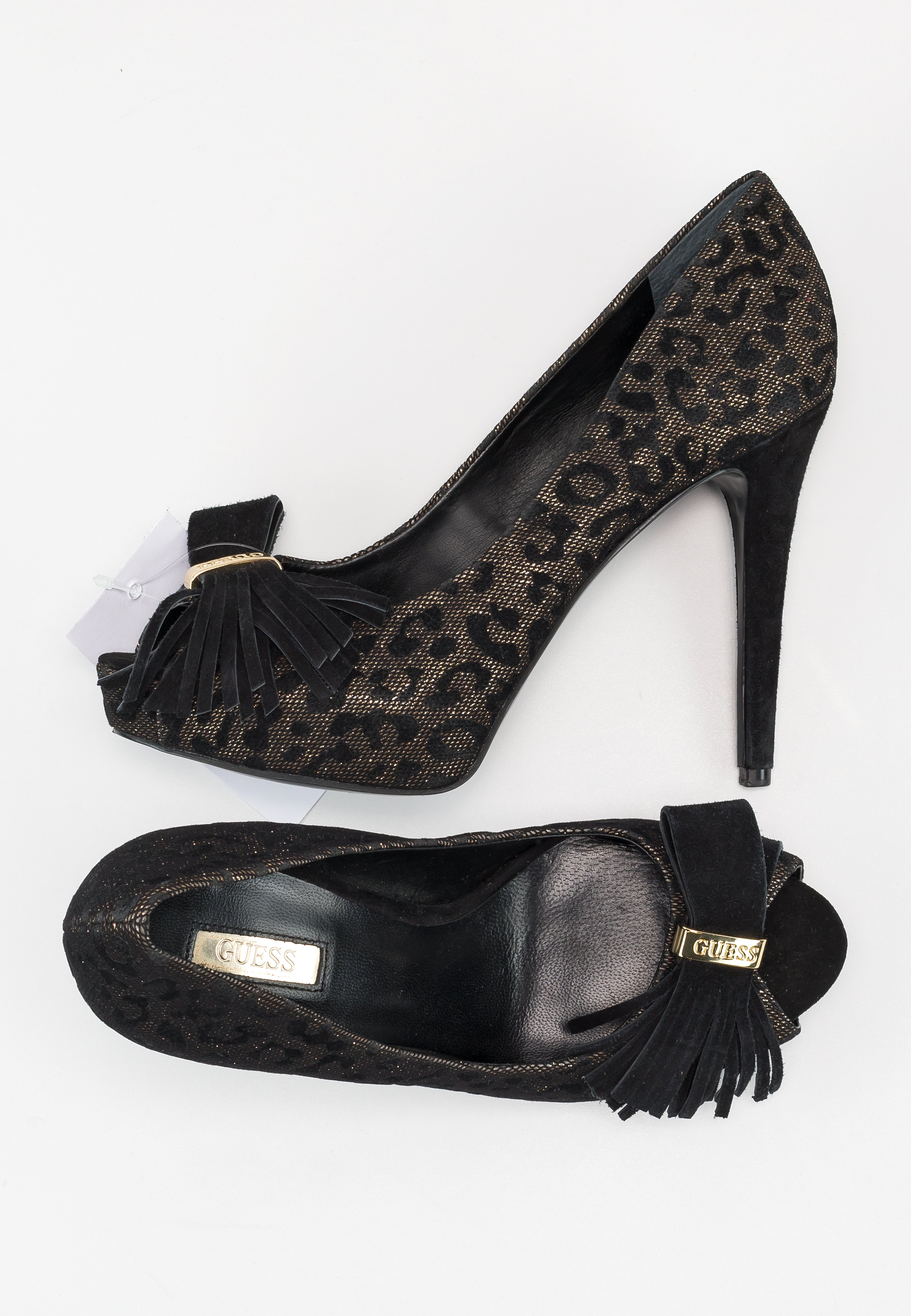Guess Spuntate alte - black/nero - Zalando.it