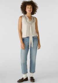 Oui Blouse - light stone