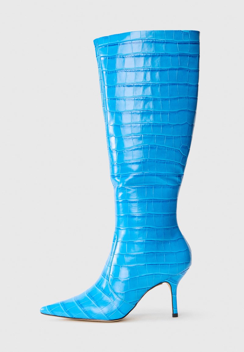 Dune London Laarzen met hoge hak blauw Dune London Laarzen met hoge hak blauw