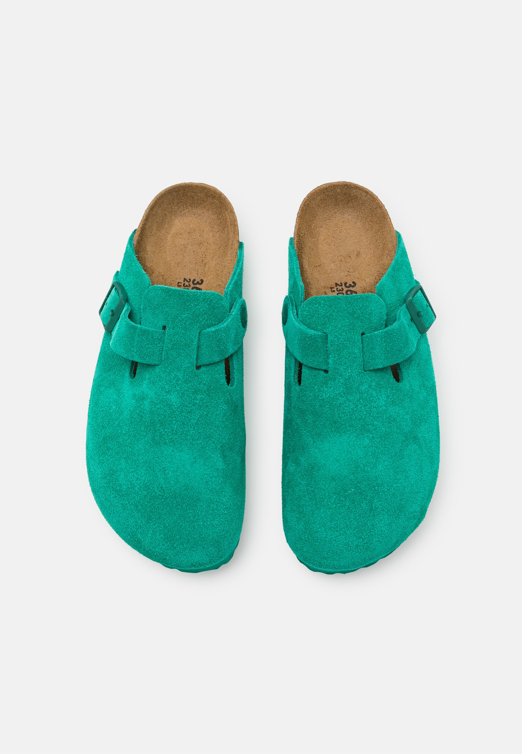 Birkenstock BOSTON UNISEX - Papuci - digital green/verde - Zalando.ro