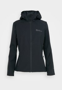 BORNBERG HOODY - Giacca softshell - black
