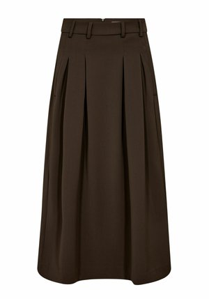 ANYACC PLEAT - Gonna a campana - mocca