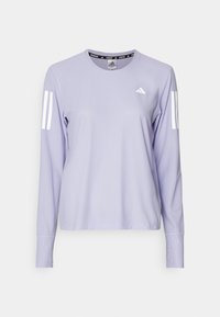 Langærmet T-shirt - violet tone