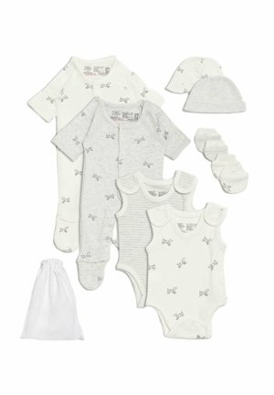 8PC PREMATURE HOSPITAL STARTER SET - Mütze - grey marl
