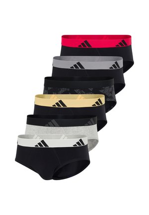 6 PACK - Slip - schwarz/hellgrau