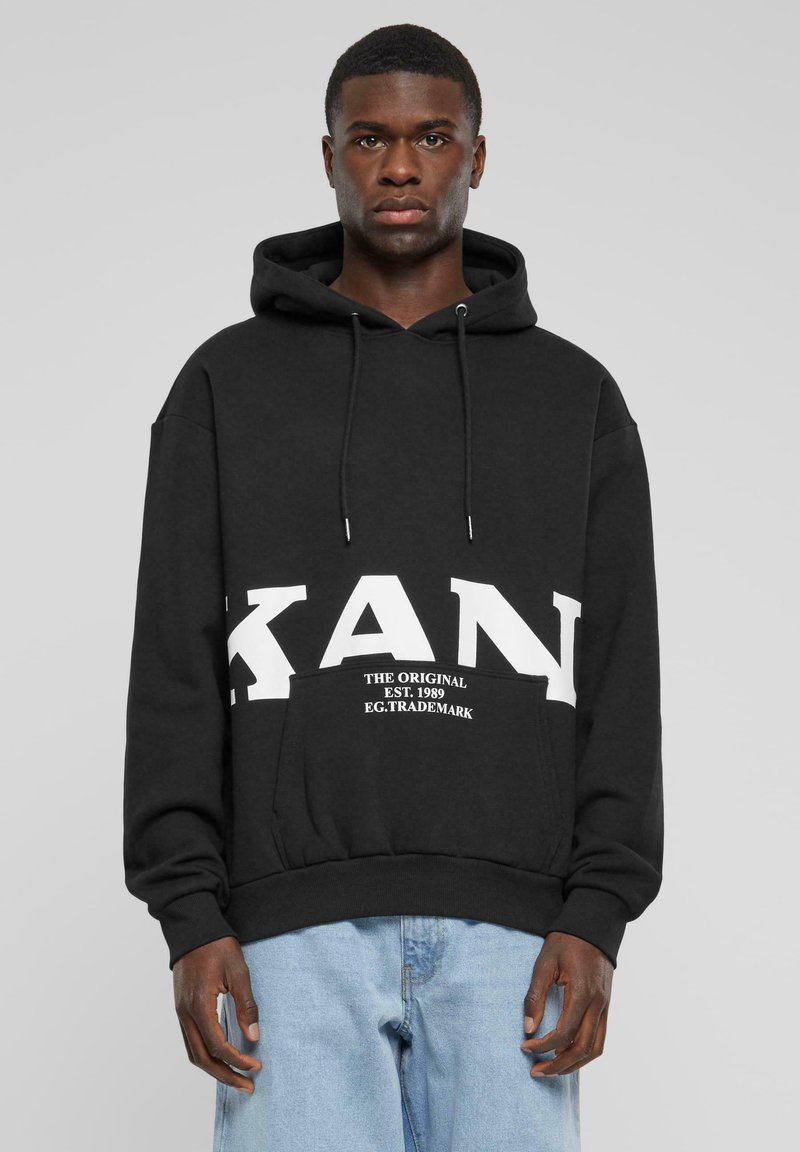 Karl Kani - RETRO - Felpa con cappuccio - black, Ingrandire