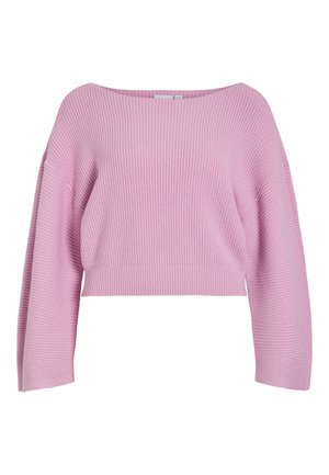VILAALI BOAT NECK  - Strikkegenser - winsome orchid