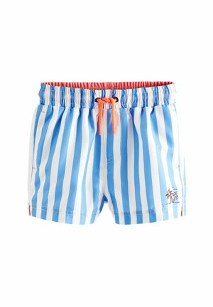 Next PRINTED REGULAR FIT  - Badeshorts - blue white