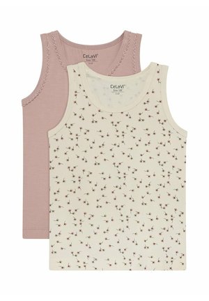 2ER PACK - Maglietta intima - mottled beige