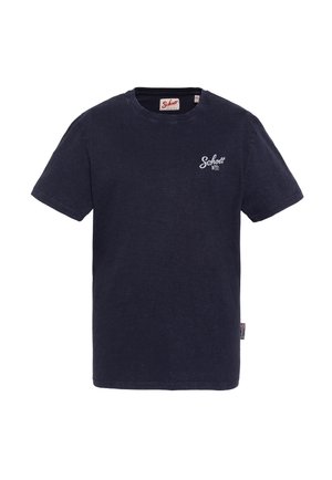 Schott T-SHIRT CITY DISTRICT - T-shirts print - marine foncé