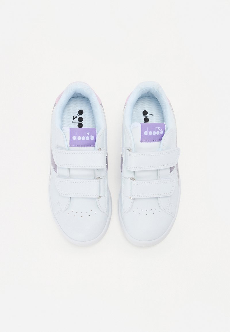 Diadora Sneakers Bambino In Pelle Bianca – Modello 101-176274-01-C0351, Chiusura Con Lacci - 3