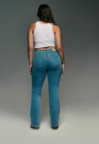 Next TALL - Džíny Bootcut - authentic mid blue