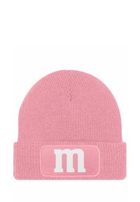 MoonWorks KARNEVAL FASCHING AUFDRUCK - Beanie - rosa