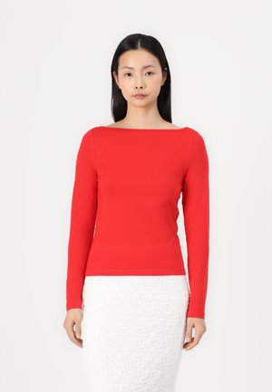 ONLLIVE LOVE  - Topper langermet - high risk red
