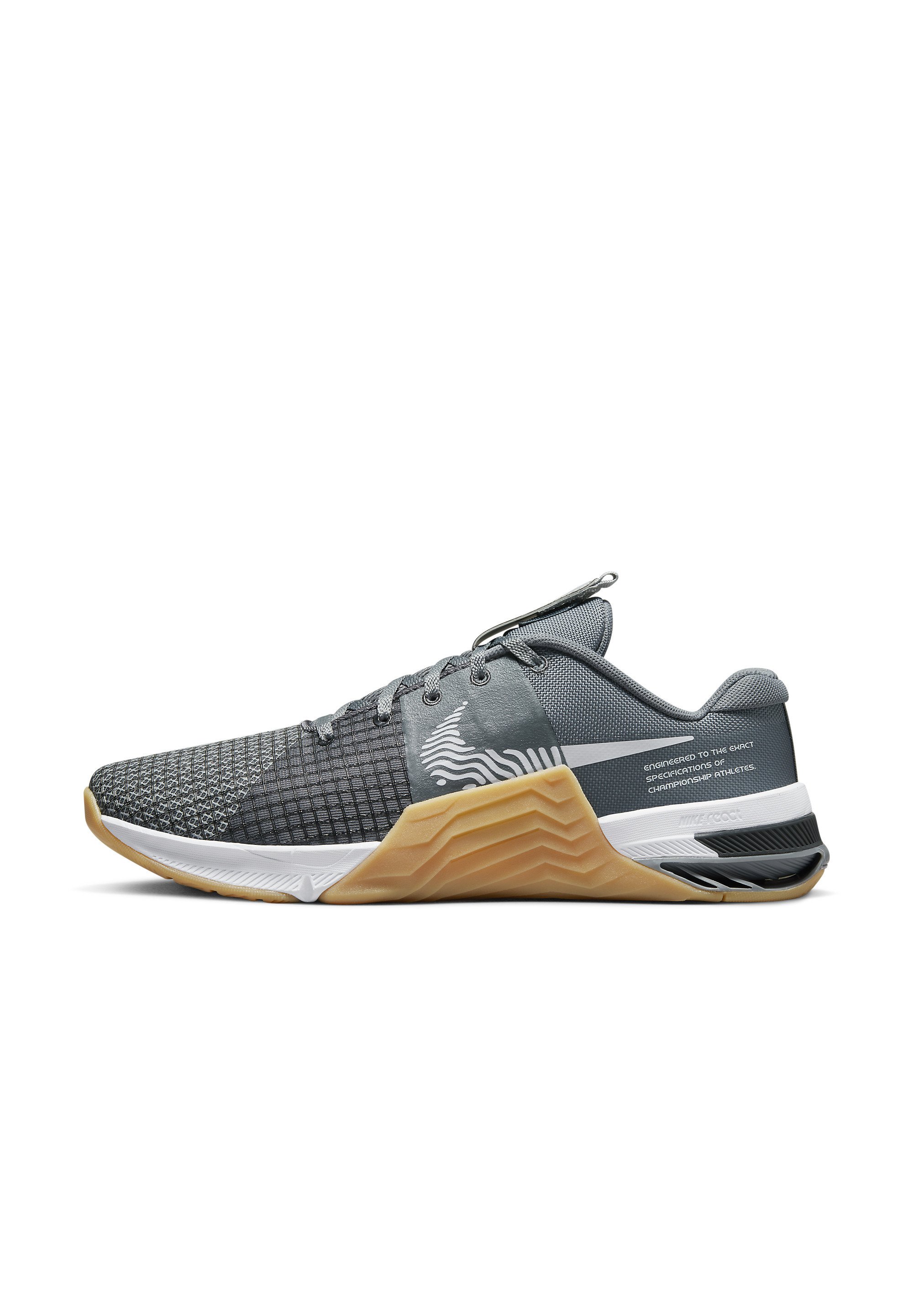 Nike Performance METCON 8 UNISEX - Trainingsschoen - smoke  grey/white/brown/grijs - Zalando.nl