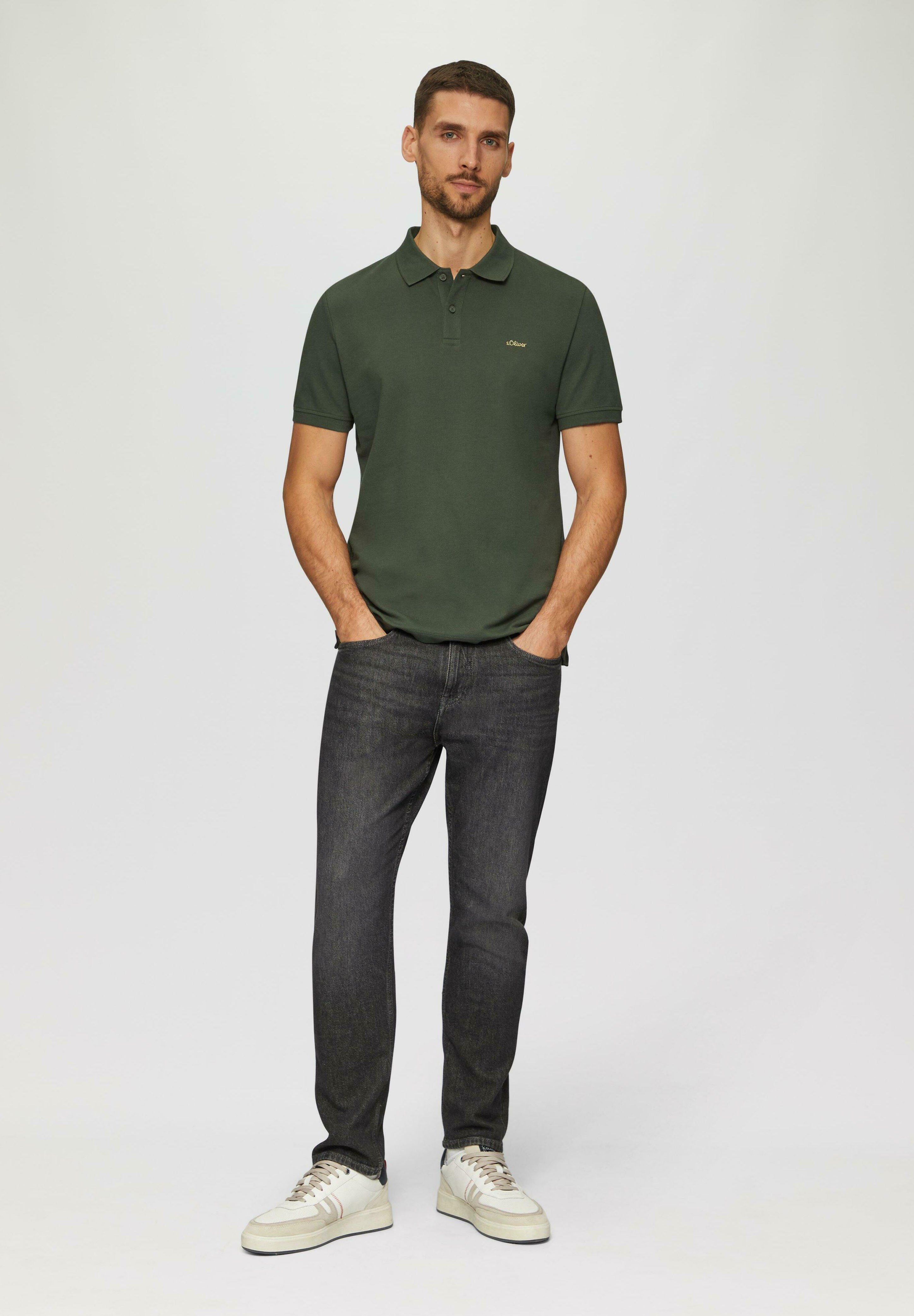 s.Oliver Polo shirt - olivgrün/khaki - Zalando