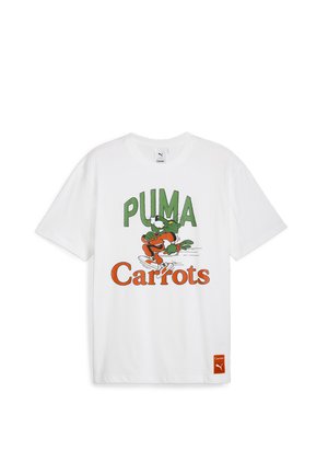 CARROTS GRAPHIC - T-shirt imprimé - white