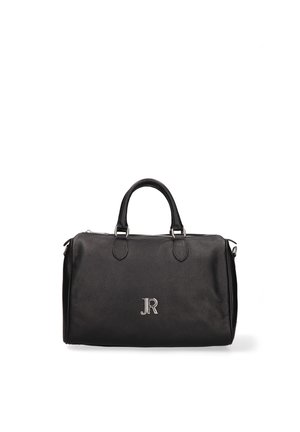 SATCHEL - Sac à main - black and  off silver